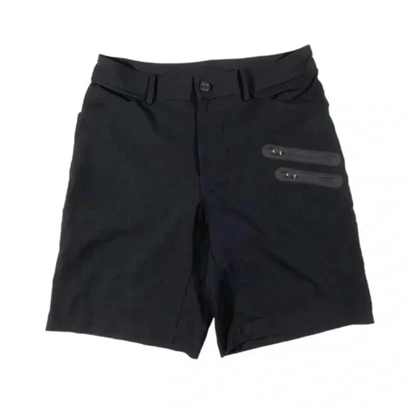 Lululemon Cadence Black Shorts Sz 34 - Picture 1 of 13